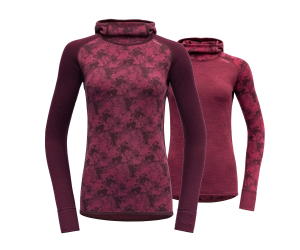 Koszulka dwustronna z kapturem damska Kvitegga